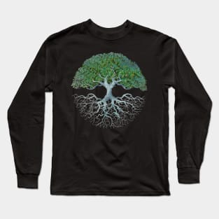 Gaia Tree of LIfe Long Sleeve T-Shirt